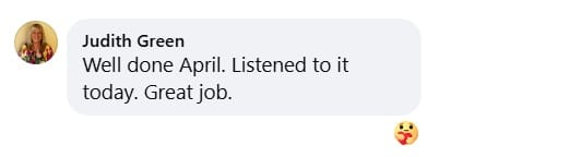 Judith Green Holding On